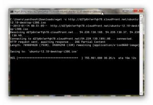 download a tgz file from linux command line
